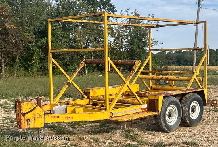 1995 Kiefer Industrial pipe straightener trailer - ET3255