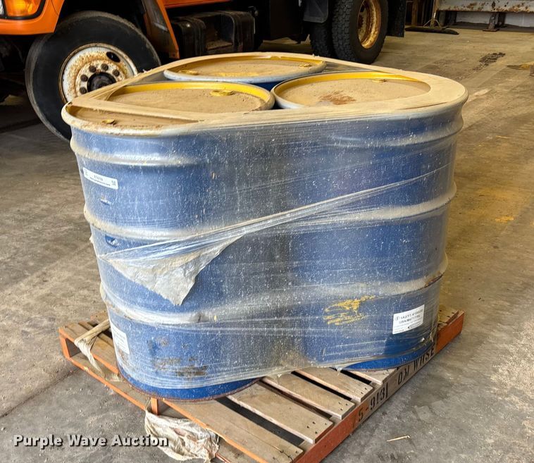 (3) 55 gallon barrels of stripping paint - ET4709