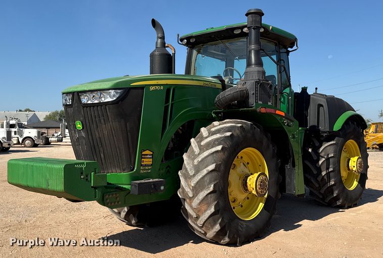 2018 John Deere 9570R Scraper Special 4WD tractor - EU3891