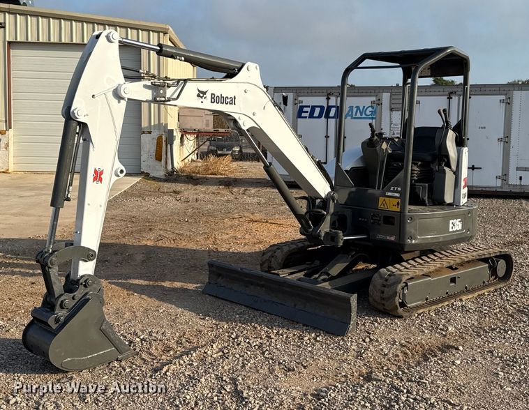 2013 Bobcat E35 mini excavator - EU5065