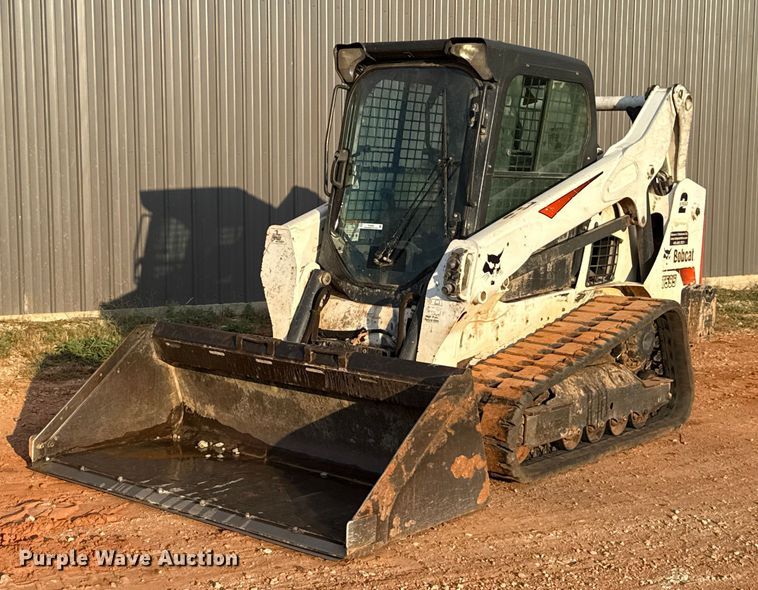 2017 Bobcat T595 tracked skid steer loader - EU5085