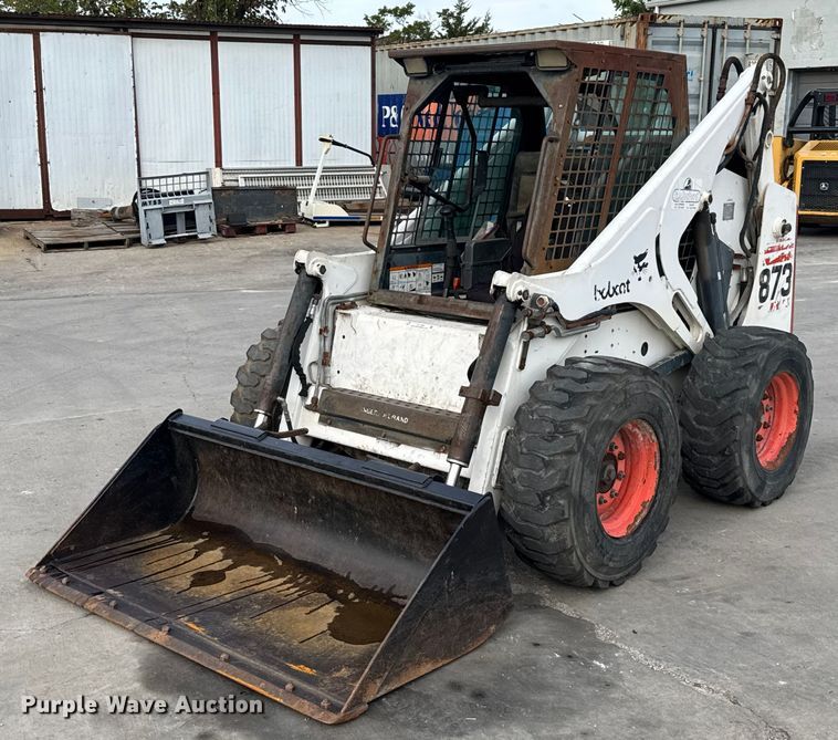 1997 Bobcat 873 skid steer loader - EV1596