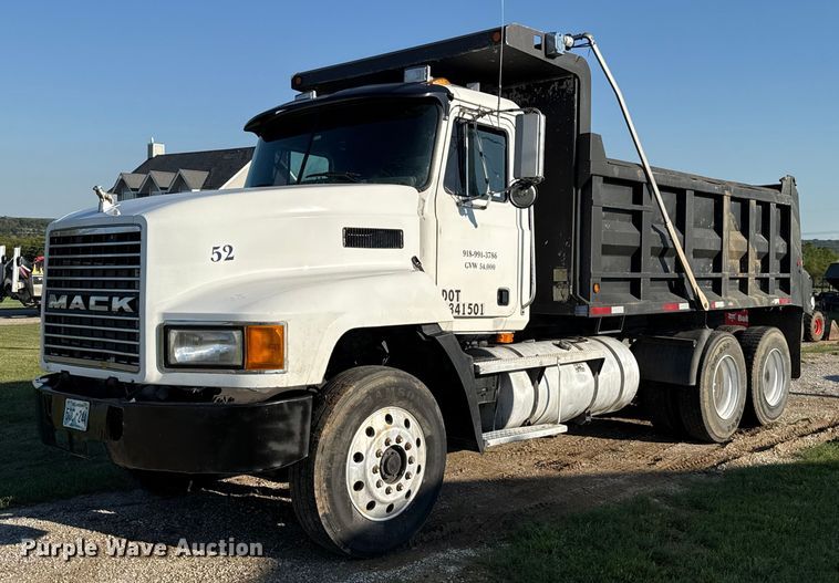 Mack CHU613 Construction Dump Truck For Sale | Purple Wave