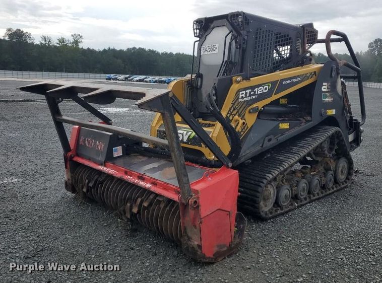 2019 ASV RT-120 forestry tracked skid steer loader - YA1254