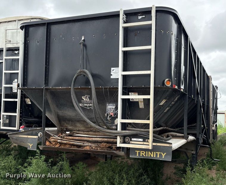 2012 Trinity  Eagle Bridge live bottom trailer - DX7987