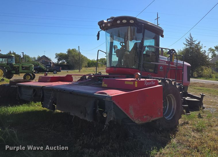 2016 Massey Ferguson WR9870 swather / windrower - EU3926