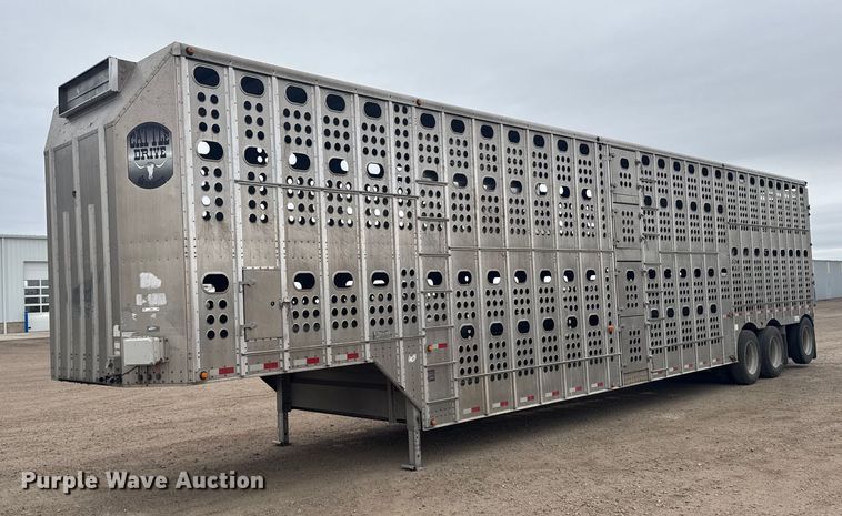 2018 Merritt DDLCDBM livestock trailer - EU6091