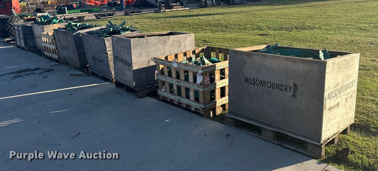 (7) crates of farland plow shanks - EU6154