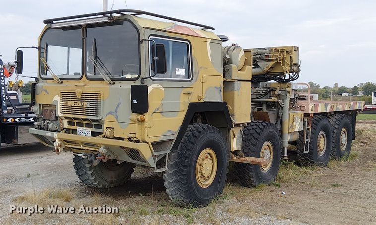 1986 Man M1001  crane truck - DU3631