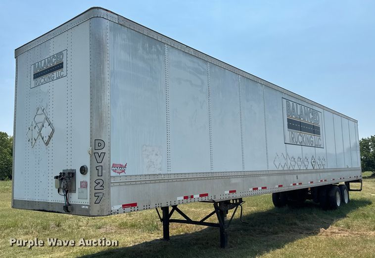 2010 Wabash dry van trailer - EG6098