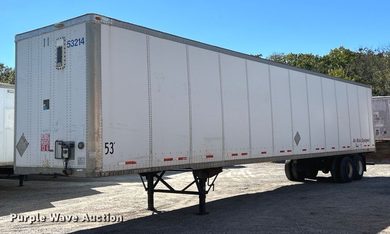 2007 Wabash DVCVHPC dry van trailer - ET3307
