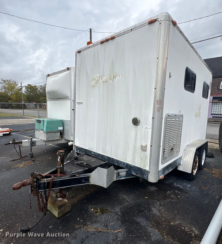 2003 Rollingstar Manufacturing Inc. fiber optic splicing trailer - ET8581