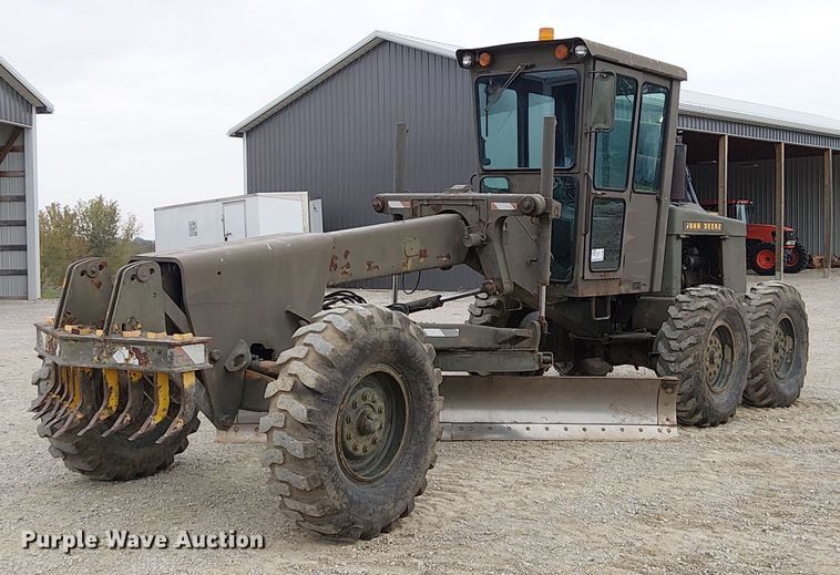 1978 John Deere 570A motor grader - DU3604