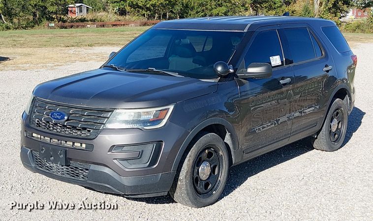 2016 Ford Explorer Police Interceptor SUV - DU3666