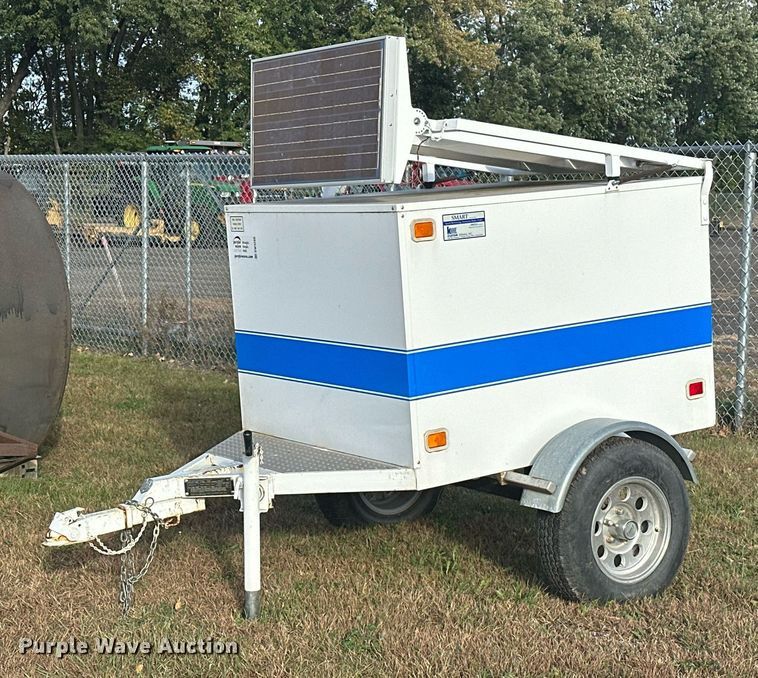 2002 Kustom Signals Smart Radar speed sign trailer - DW4280