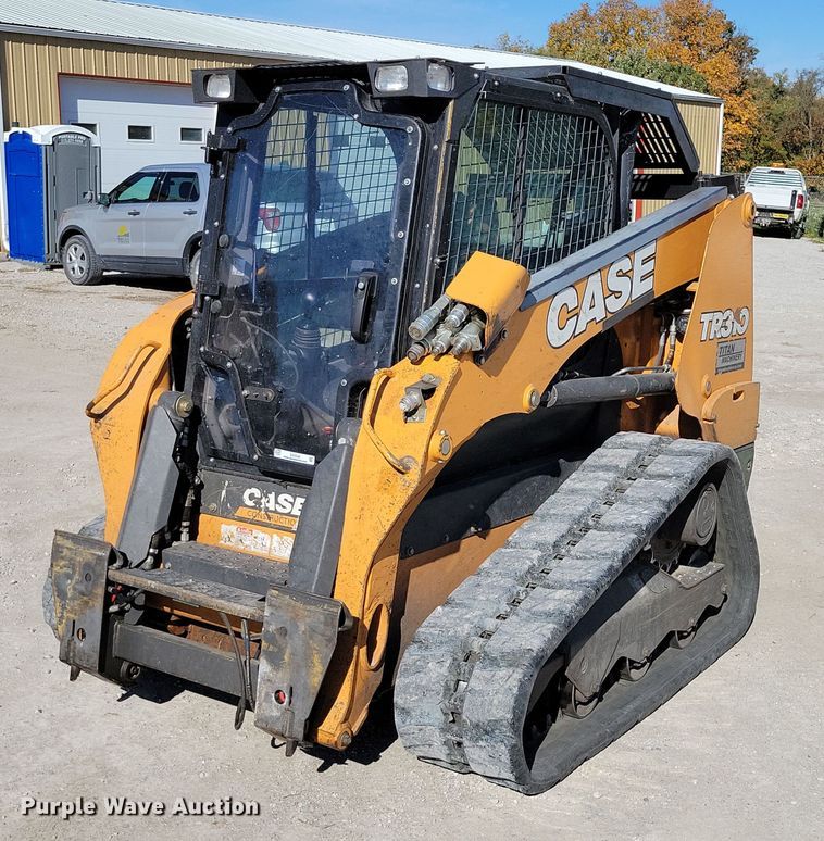 2018 Case TR310 tracked skid steer loader - DX6546