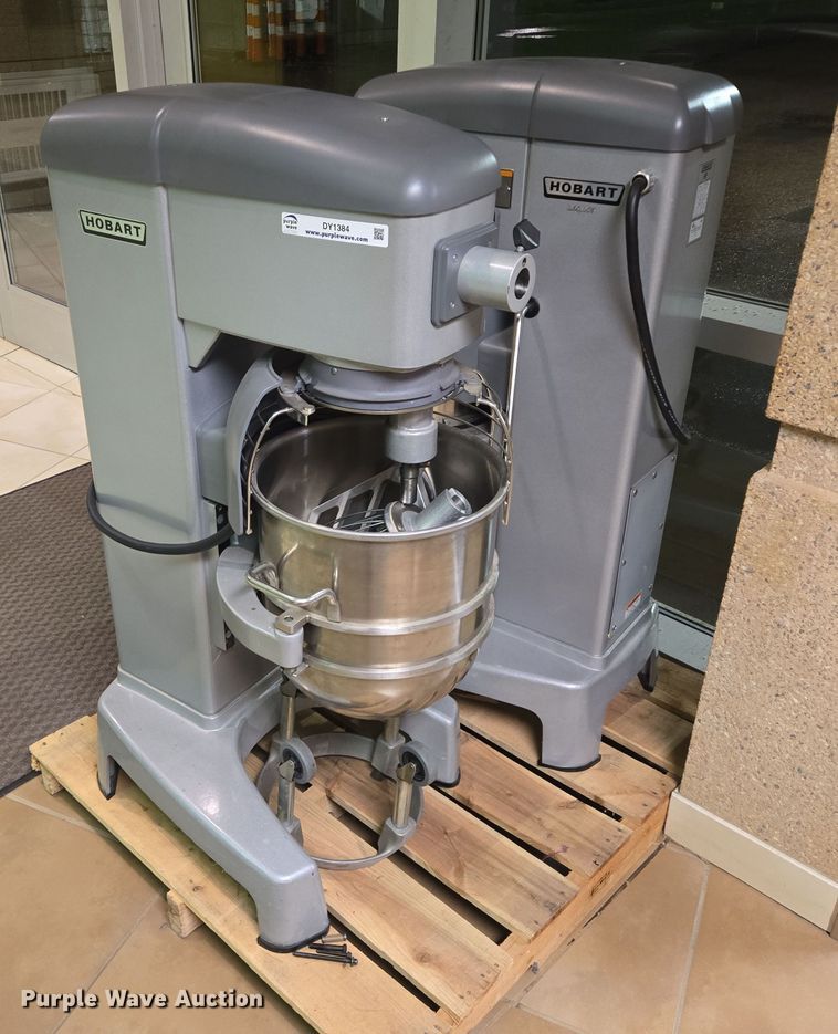 (2) Hobart HL400 mixers - DY1384