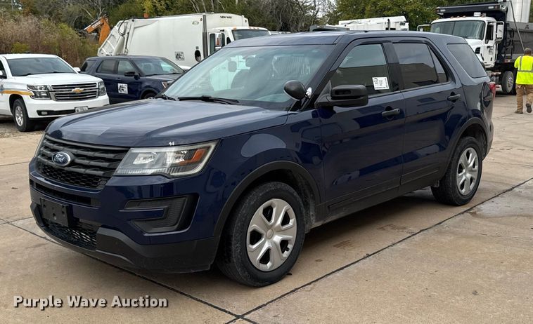 2017 Ford Explorer Police Interceptor SUV - EA1969