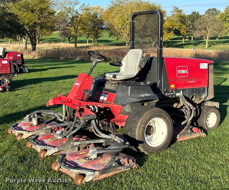 Toro 4500D GroundMaster lawn mower - EE4161