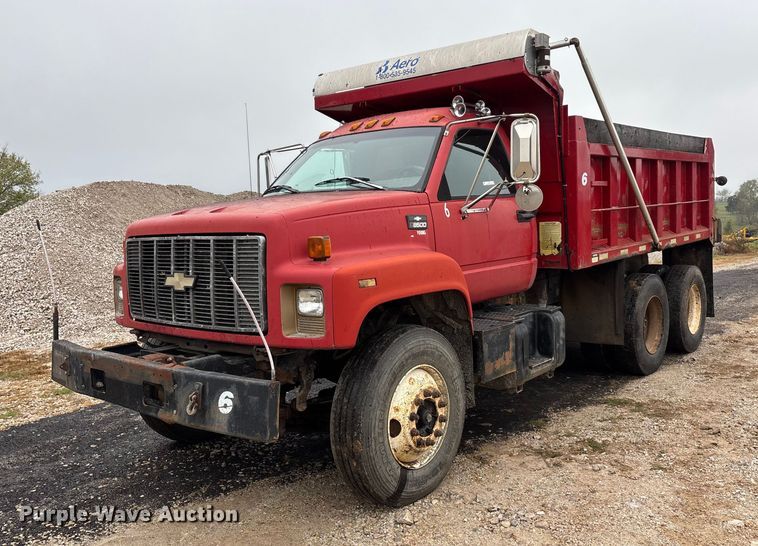 1997 Chevrolet C7500 dump truck - EJ7684