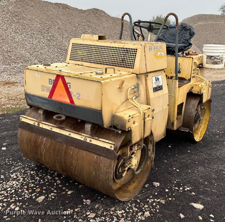 1988 Bomag BW 120 AD-2 double drum vibratory roller - EJ7690