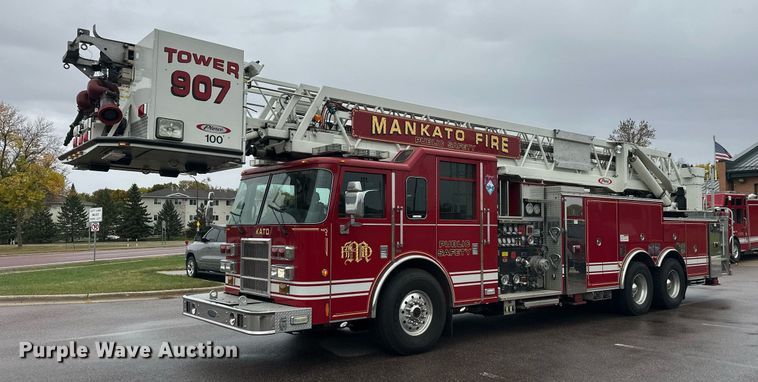 2005 Pierce Dash aerial platform fire truck - EL0031