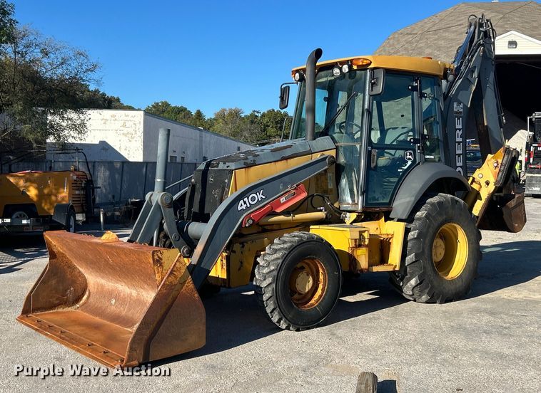 2014 John Deere 410K backhoe - ET3384