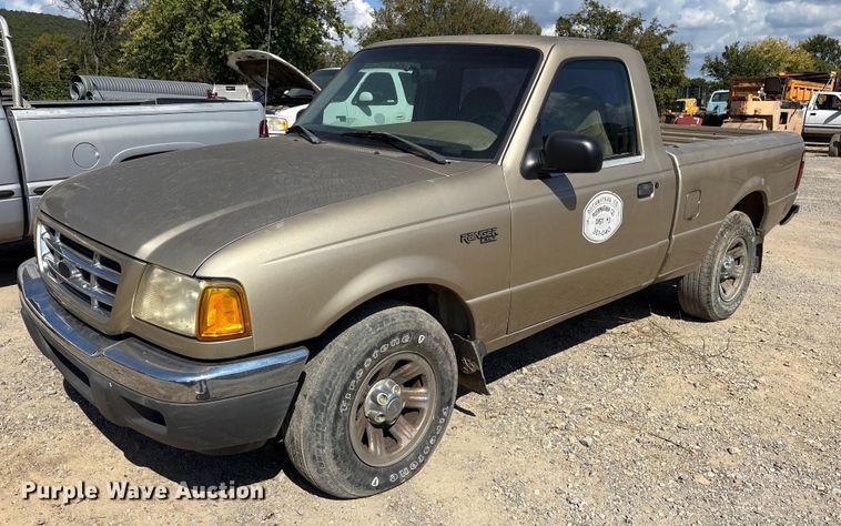 2001 Ford Ranger XLT pickup truck - ET7123