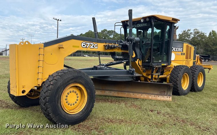 2010 John Deere 672G motor grader - ET7189