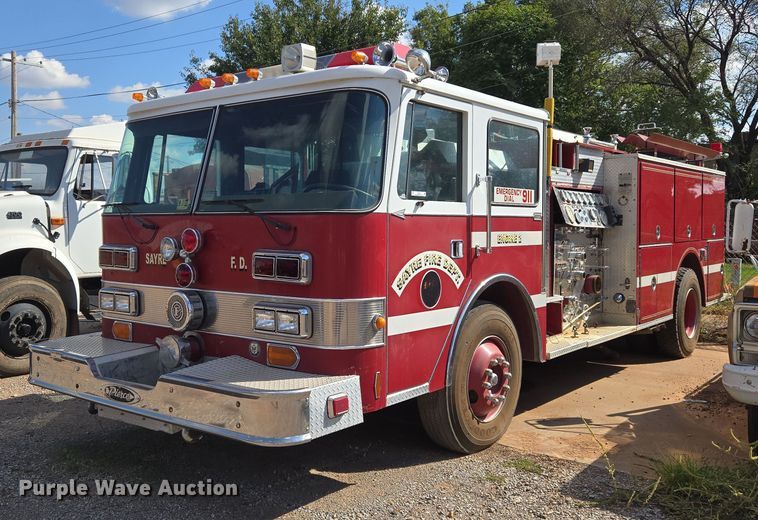 1986 Pierce Arrow pumper fire truck - EU3879