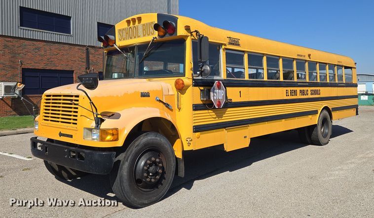 1999 International 3800 school bus - EU3917