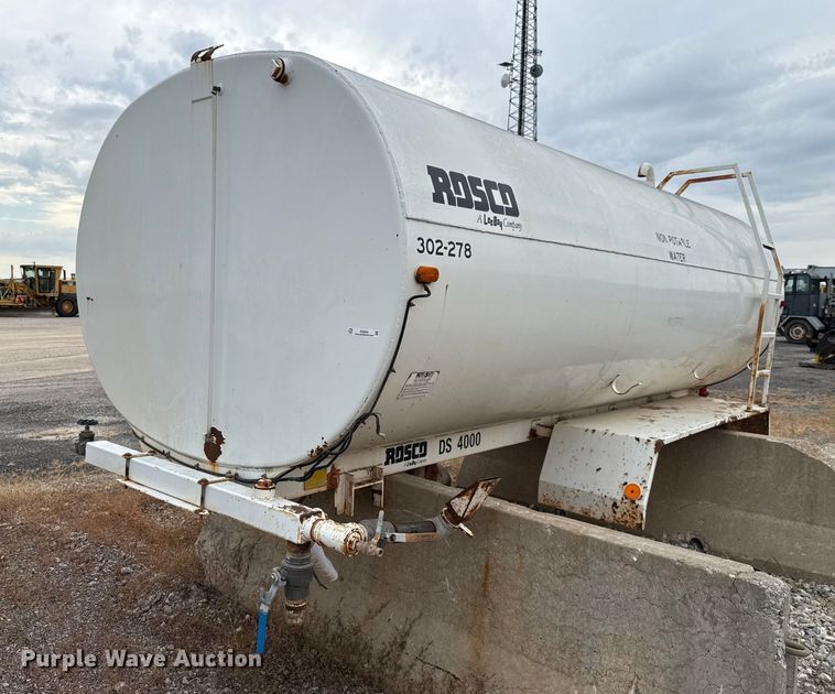 Rosco DS4000 water tank bed - EU5040