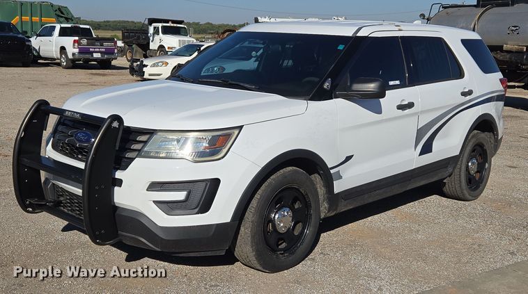 2016 Ford Explorer Police Interceptor SUV - EU5108