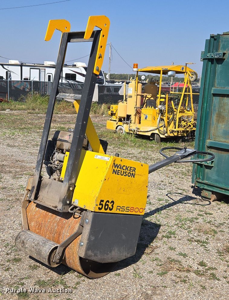 Wacker Neuson RSS800 single drum vibratory roller - EU5115