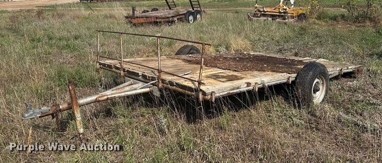 Shop built utility trailer - EU6133