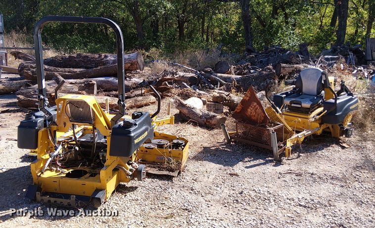 (2) Hustler Super Z ZRT mowers - EV5398