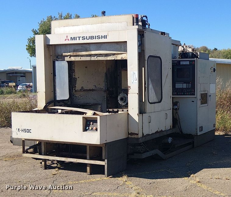 1992 Mitsubishi M-H50C horizontal machining center - DJ7894