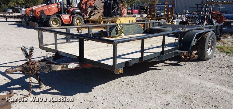 2012 Maxey utility trailer - DJ7904