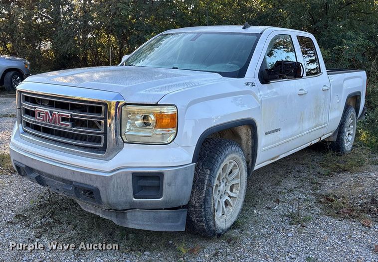 2014 GMC Sierra 1500 SLE Ext. Cab pickup truck - DU1408