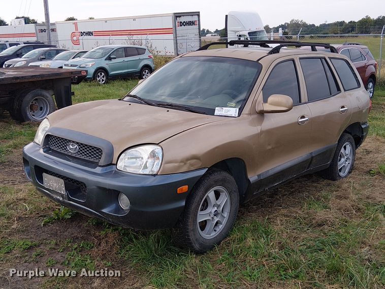 2004 Hyundai Santa Fe SUV - DU3626