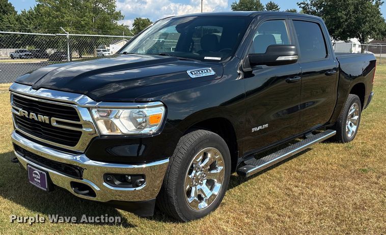 2021 RAM 1500 Bighorn Crew Cab pickup truck - DU9339