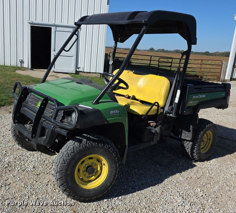 2013 John Deere 855D Gator utility vehicle - DZ6461