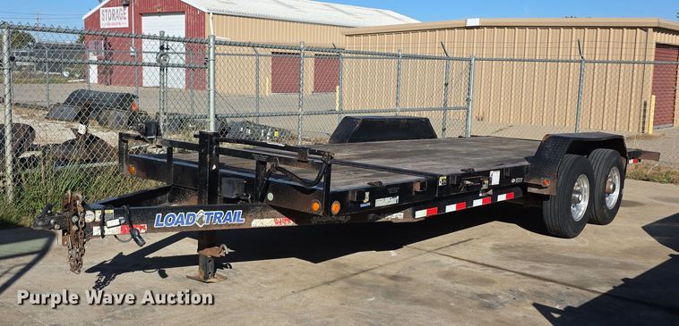 2017 Load Trail tilt deck utility trailer - DZ6477