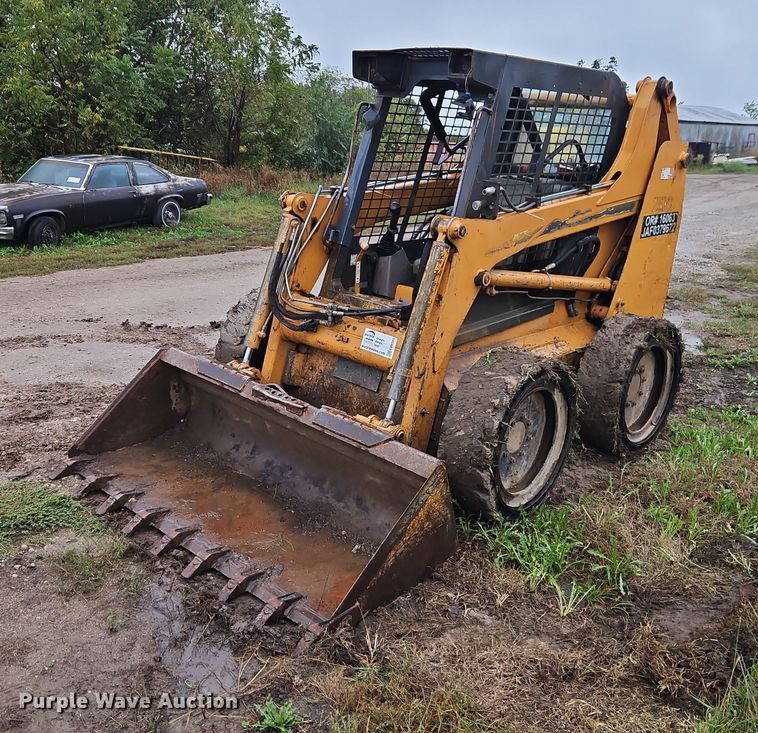 2002 Case 75XT skid steer loader - EB8369