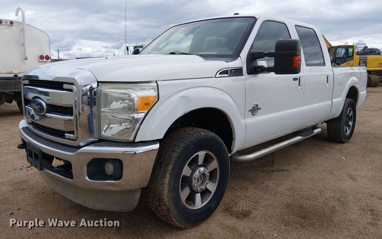2012 Ford F250 Super Duty Crew Cab pickup truck - EC1235