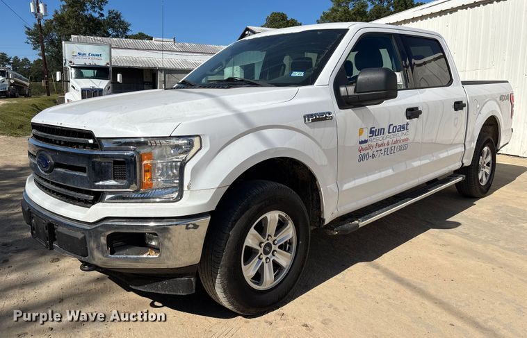 2018 Ford F150 SuperCrew pickup truck - EC3884