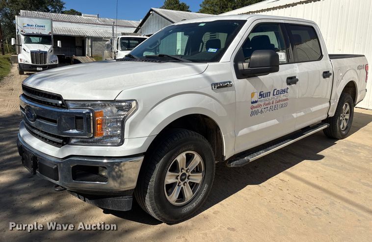 2018 Ford F150 SuperCrew pickup truck - EC3885