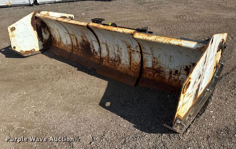 Arctic 10FT LD skid steer snow pusher - EF2270