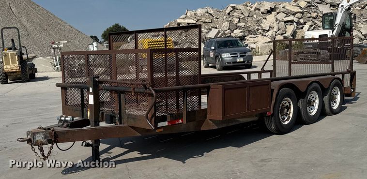 1998 Starlite Trailers 82-H18+26CR equipment trailer - EM2350