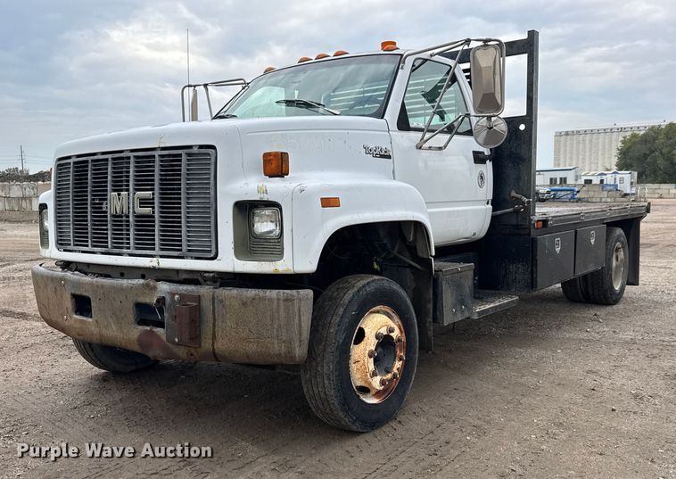 1995 GMC Top Kick flatbed truck - EM8411